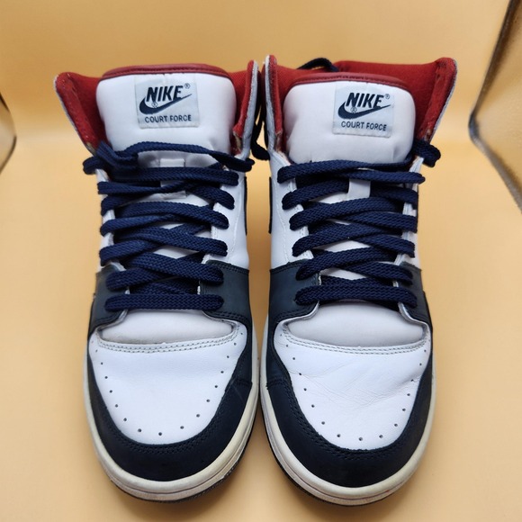 Nike‎ Court Force Shoes Mens Size 10.5 Hi Top Sneakers